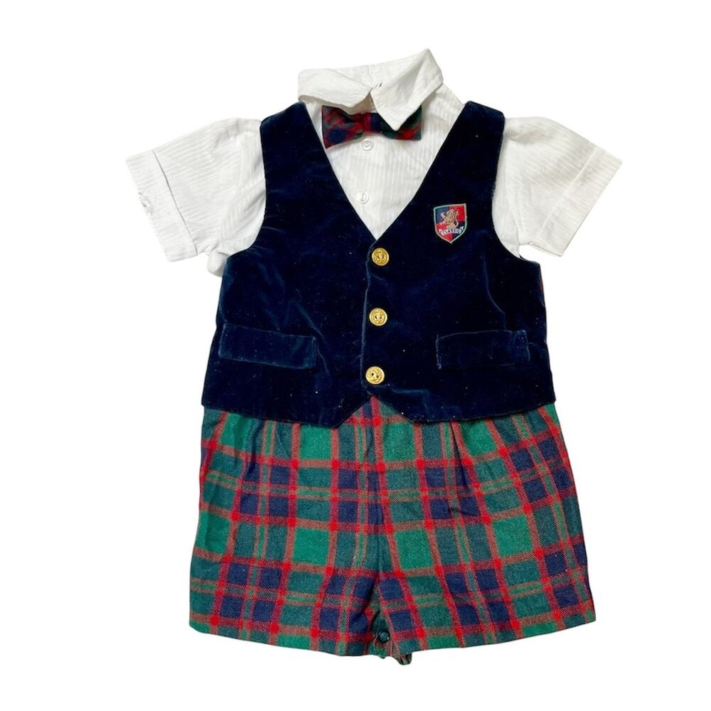 Formal Holiday Baby Vintage Outfit Size 18m